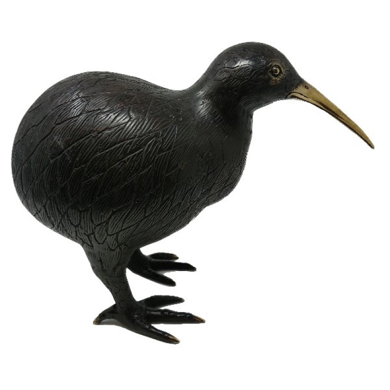 STATUE BRONZE KIWI EXTRA LARGE